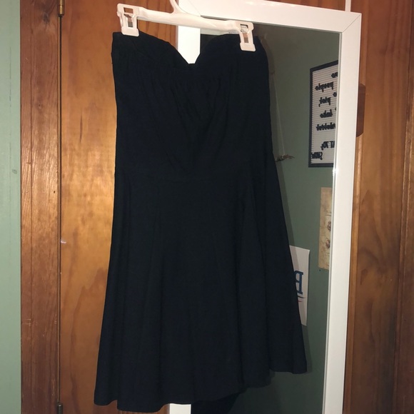 Sweetheart Neckline Black Formal Zipper Dress - Picture 2 of 2